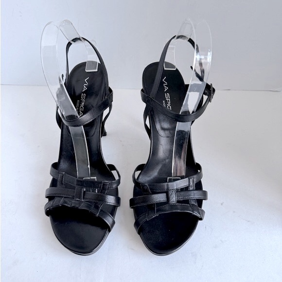 These Via Spiga Strappy Sandals Size 10 - Picture 10 of 12